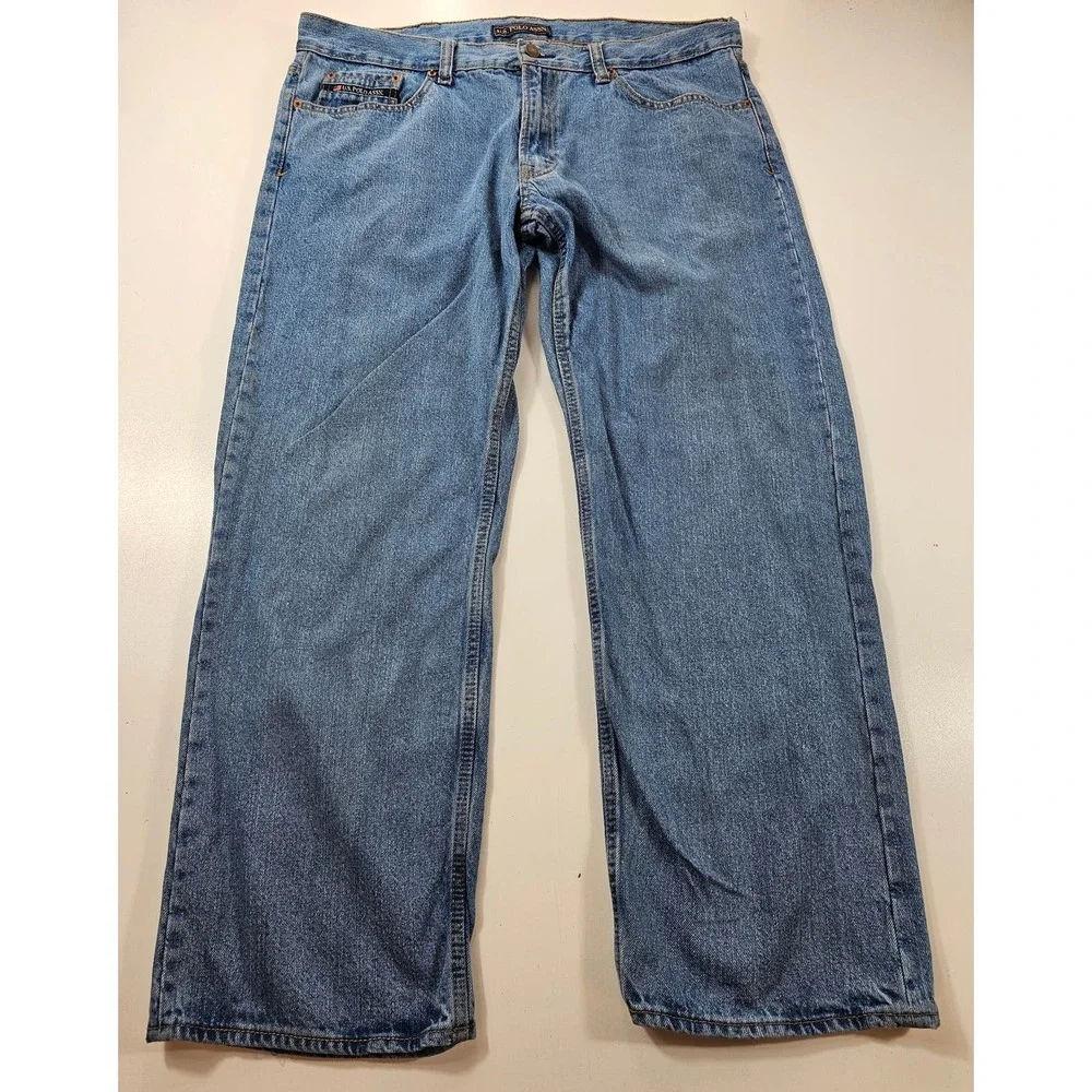 Vintage US polo association men's jeans 38x30 career work casual GUC-